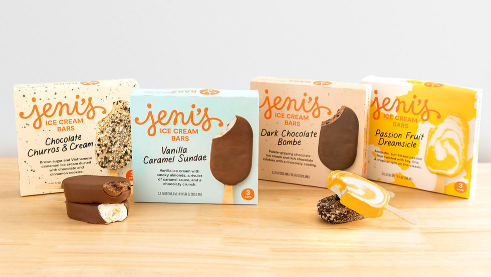 Jeni’s debuts ice cream bars