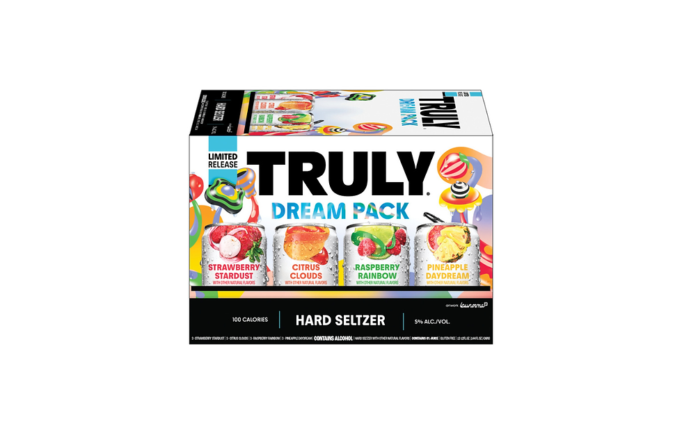 Truly Hard Seltzer launches limited-edition Dream Pack with four new flavours