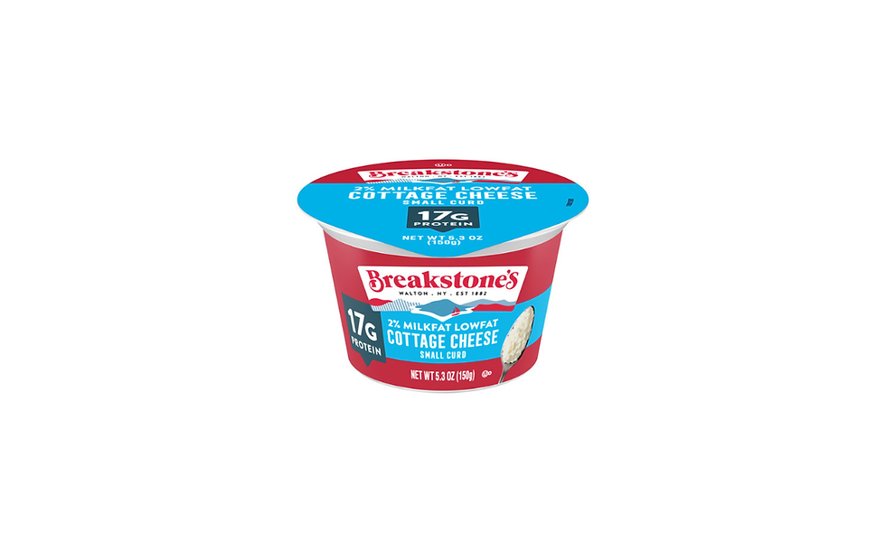 Breakstone’s launches single-serve cottage cheese cups with 17g of protein