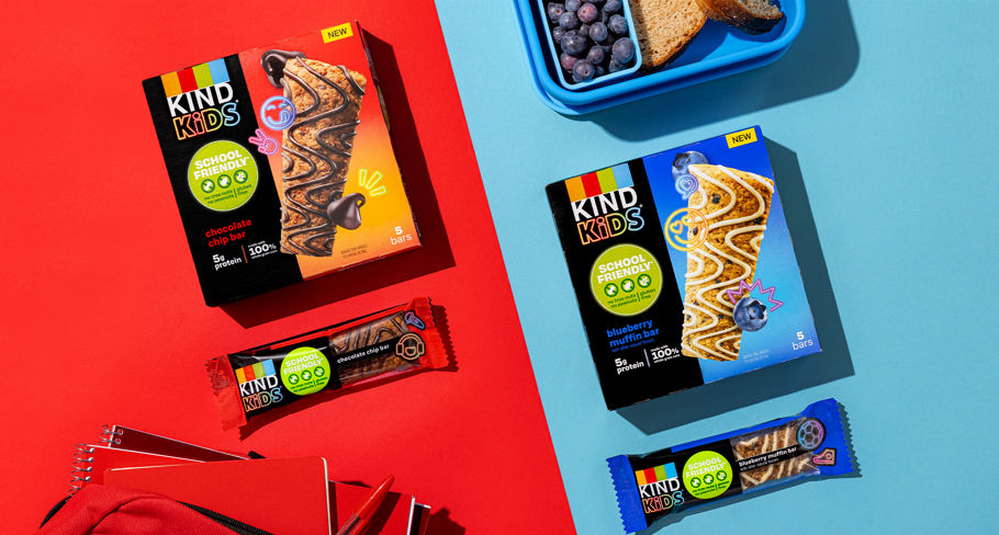 Kind unveils new line of soft-baked bars for kids