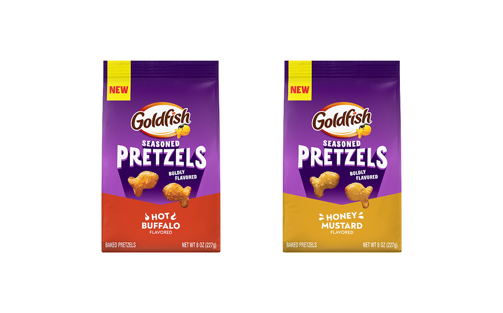 Goldfish to launch first flavoured pretzels in 2026