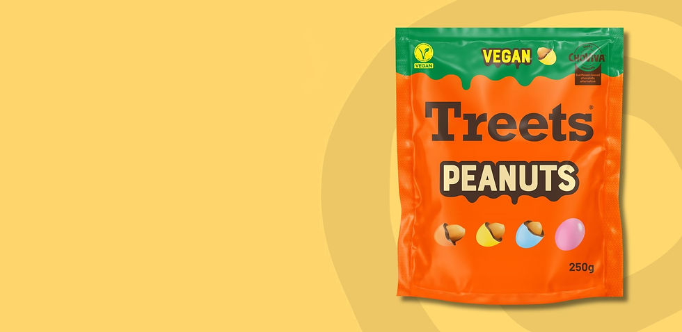Treets Piasten and ChoViva partner to launch vegan peanut dragees