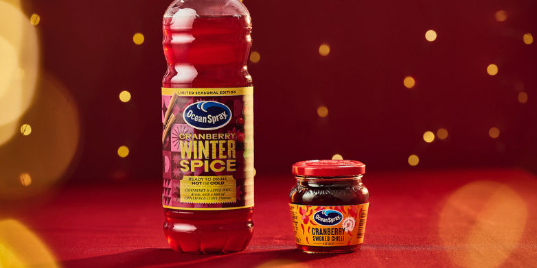 Ocean Spray launches spiced drink and chilli cranberry sauce for festive season