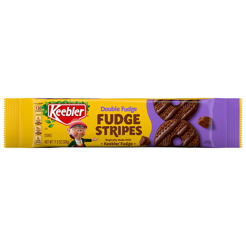 Keebler introduces new addition to Fudge Stripes range