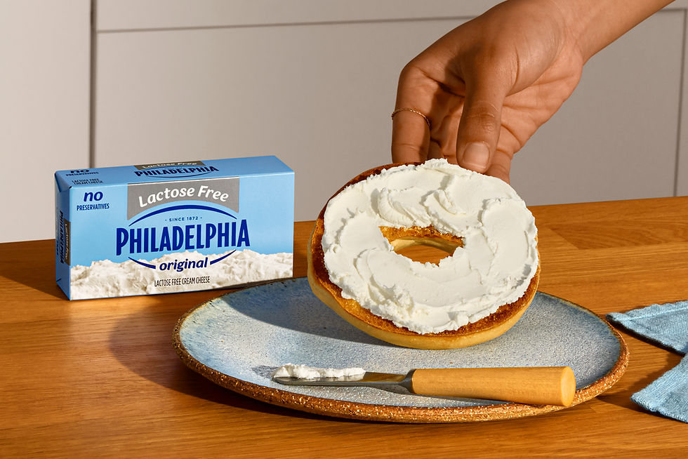 Philadelphia launches lactose-free cream cheese in US