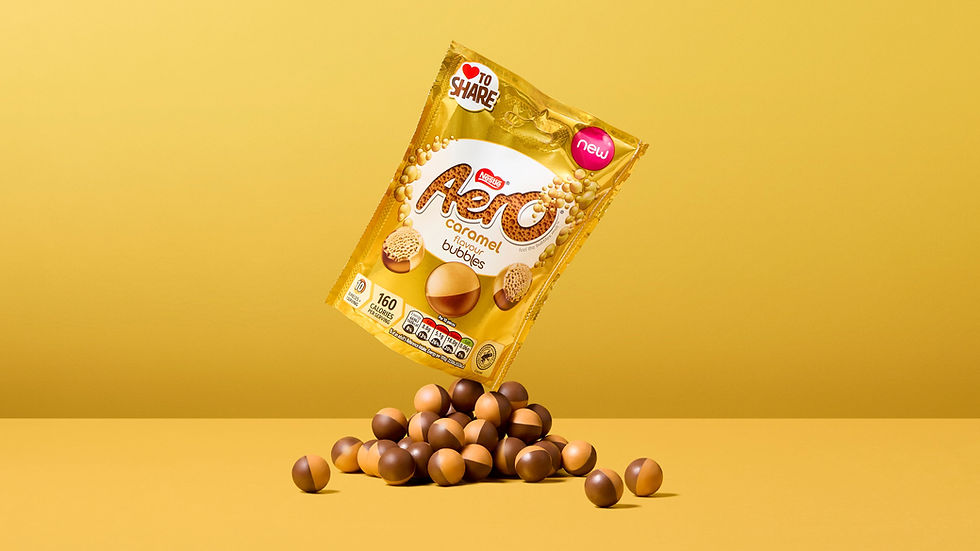 Nestlé Confectionery launches Aero Caramel flavour bubbles in UK&I