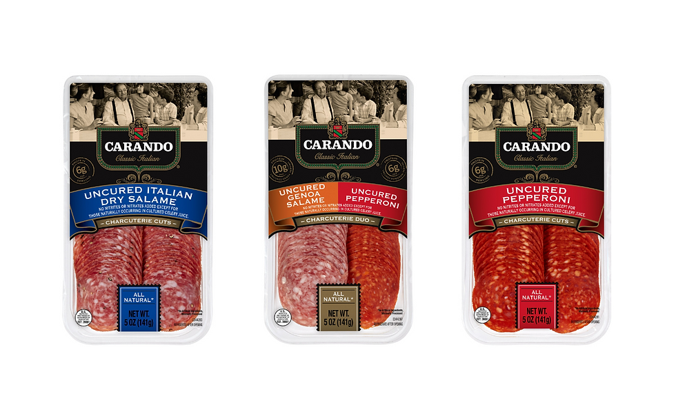 Carando launches premium charcuterie cuts