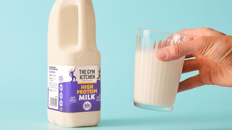 The Gym Kitchen enters chilled dairy with high-protein milk launch