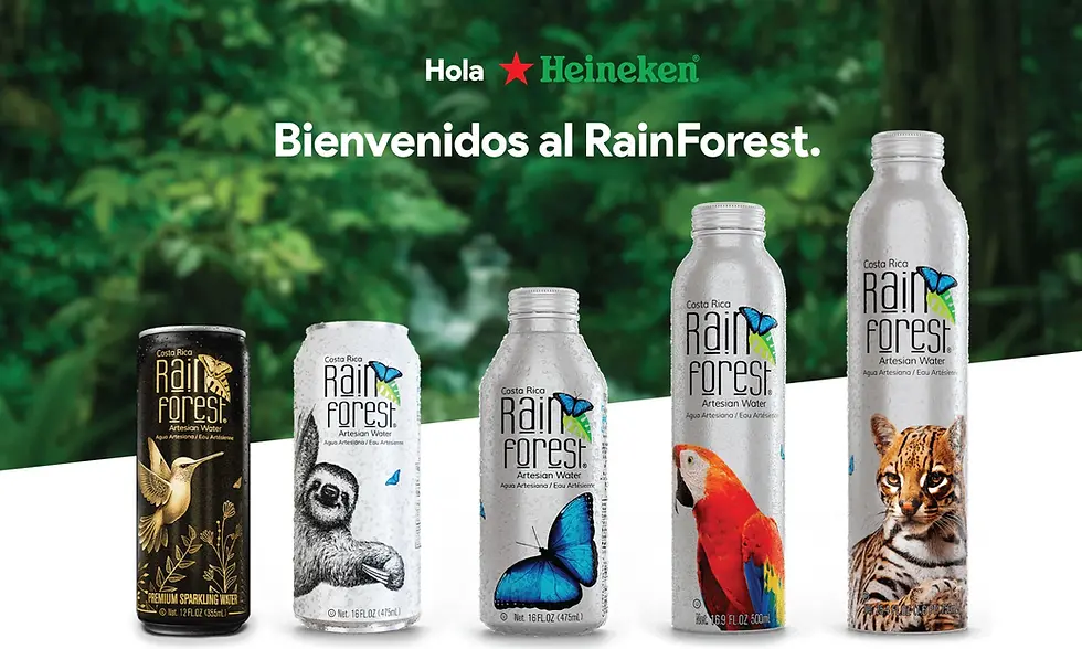 Heineken Costa Rica agrees to acquire RainForest Water