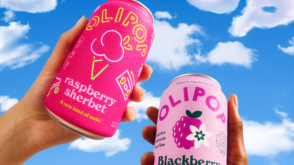Olipop launches two new berry flavours