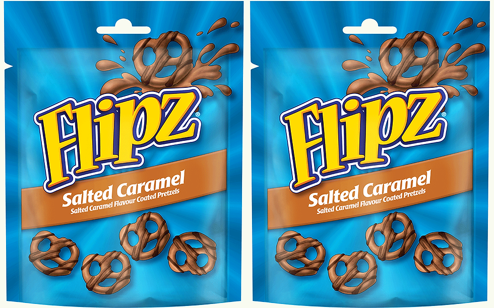 Pladis adds to Flipz range in UK with new salted caramel pretzels