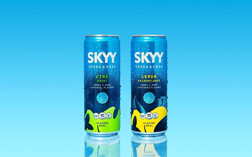 Skyy Vodka launches citrus-flavoured RTD cocktails