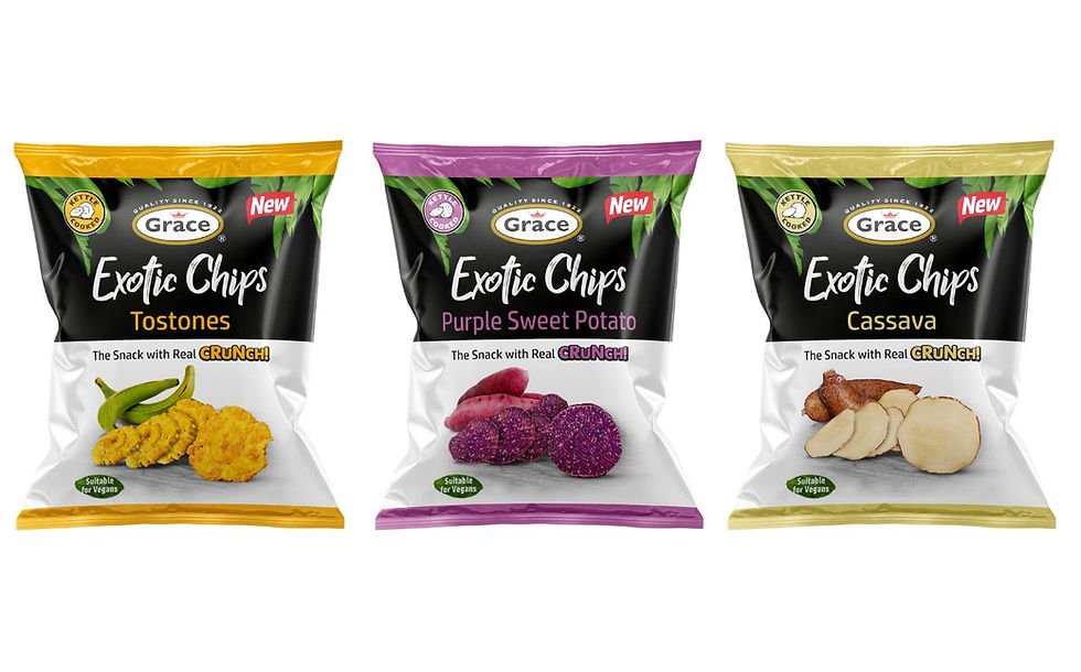 Grace Foods launches range of Caribbean-inspired chips