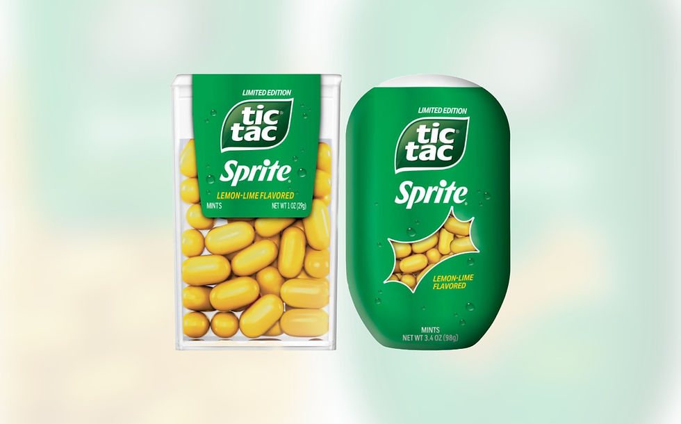 Ferrero and Coca-Cola launch Sprite-flavoured Tic Tacs