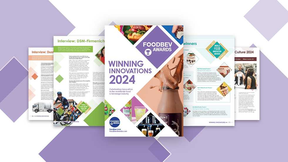 Introducing Winning Innovations – a FoodBev Awards showcase publication