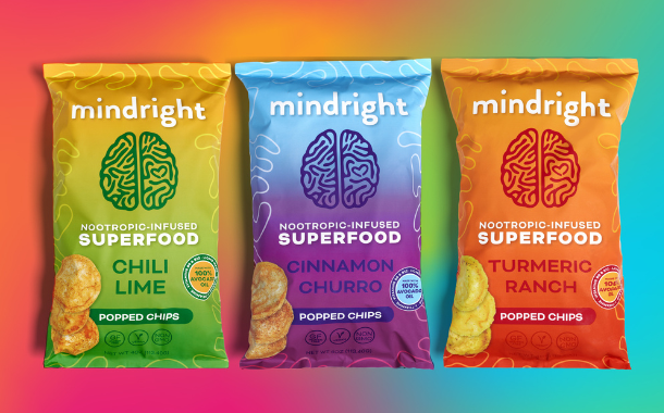 Mindright launches nootropic-infused popped chips