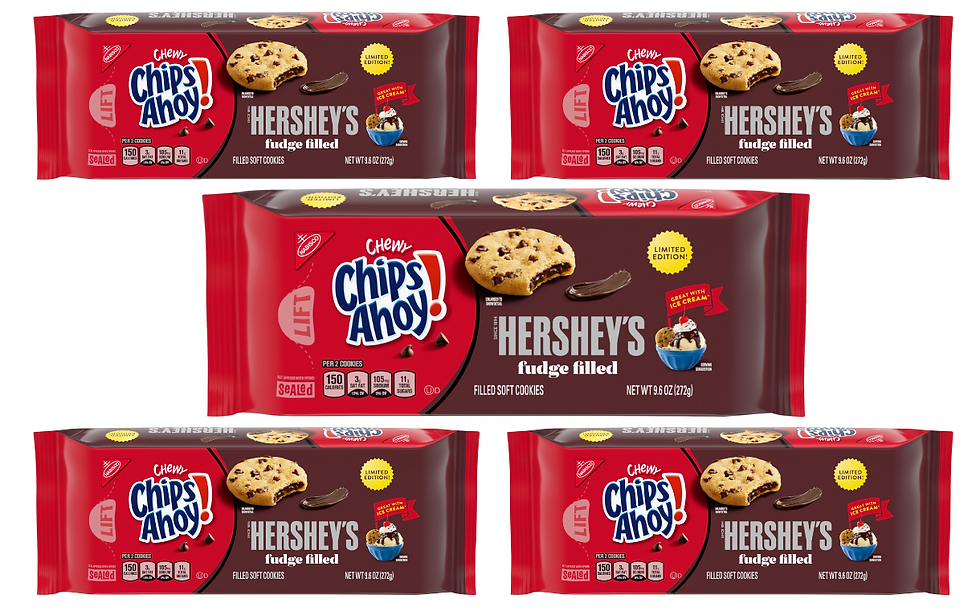 Chips Ahoy! and Hershey release limited edition fudge filled cookies