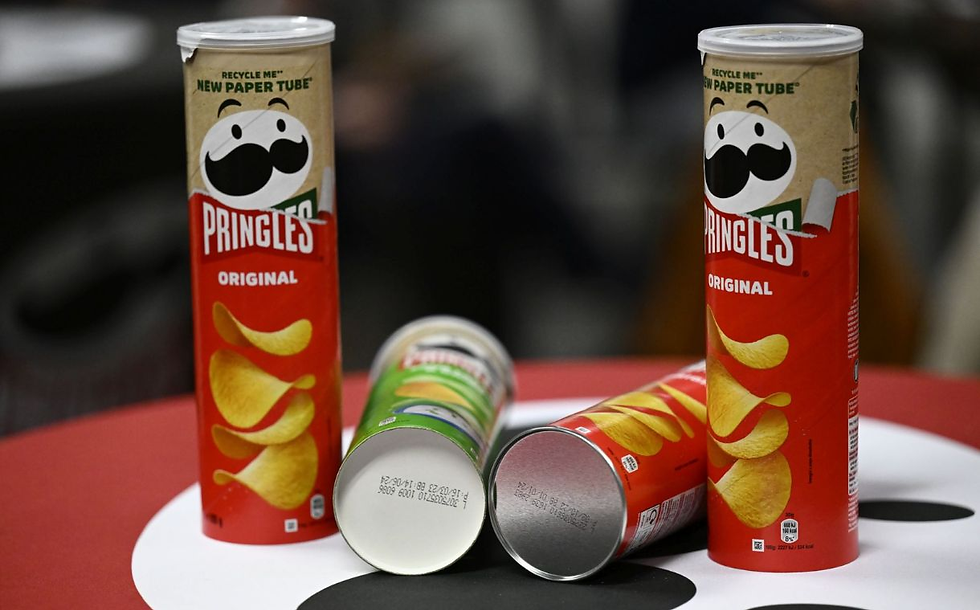 Kellanova redesigns Pringles tubes to increase sustainability