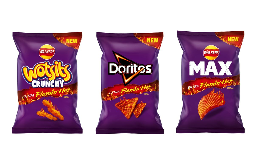 PepsiCo unveils trio of new ultra spicy crisps
