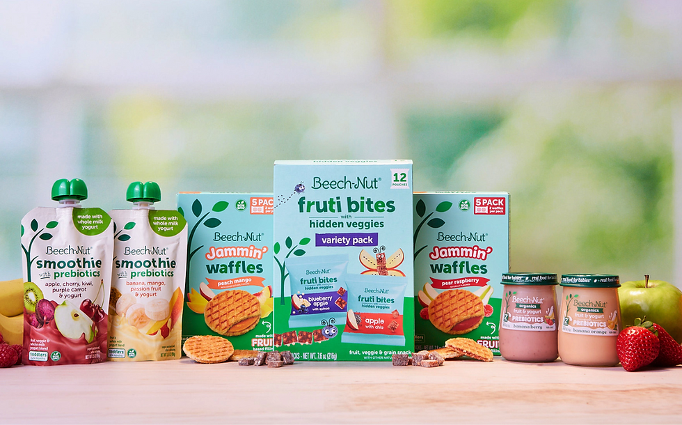 Beech-Nut introduces prebiotic offerings and new snacks for infants