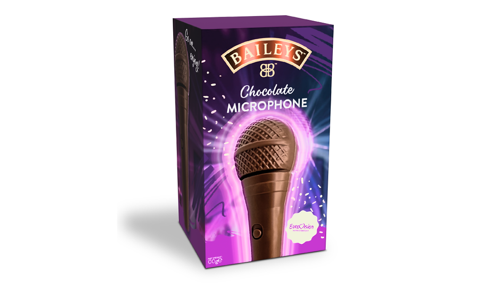 Lir Chocolates and Baileys to launch microphone-shaped chocolate