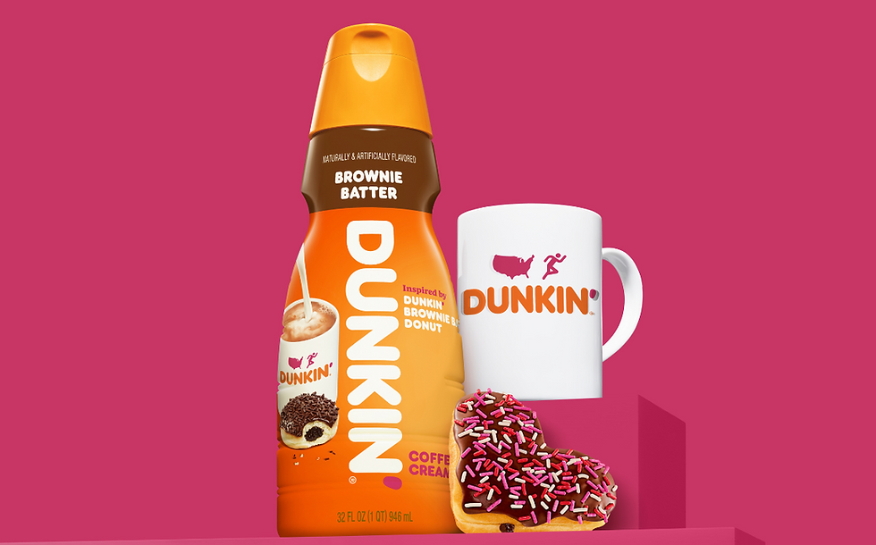 Dunkin' Donuts launches brownie batter-flavoured creamer