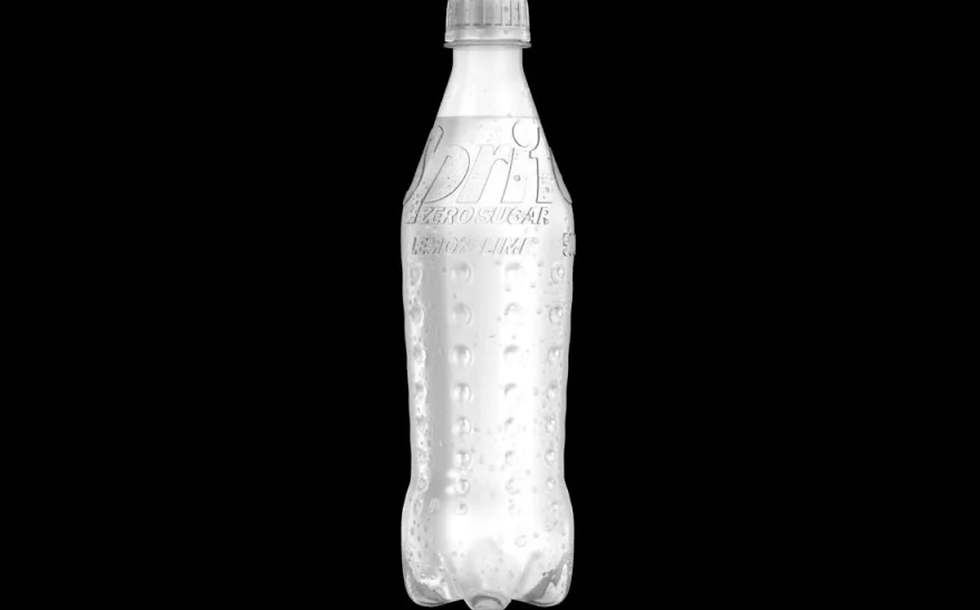 Coca-Cola trials labelless Sprite bottles in UK