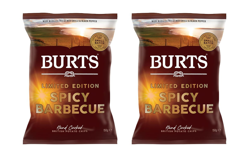 Burts releases limited-edition spicy barbecue-flavoured crisps