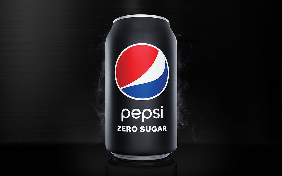 PepsiCo to debut new matte black can for Pepsi Zero Sugar