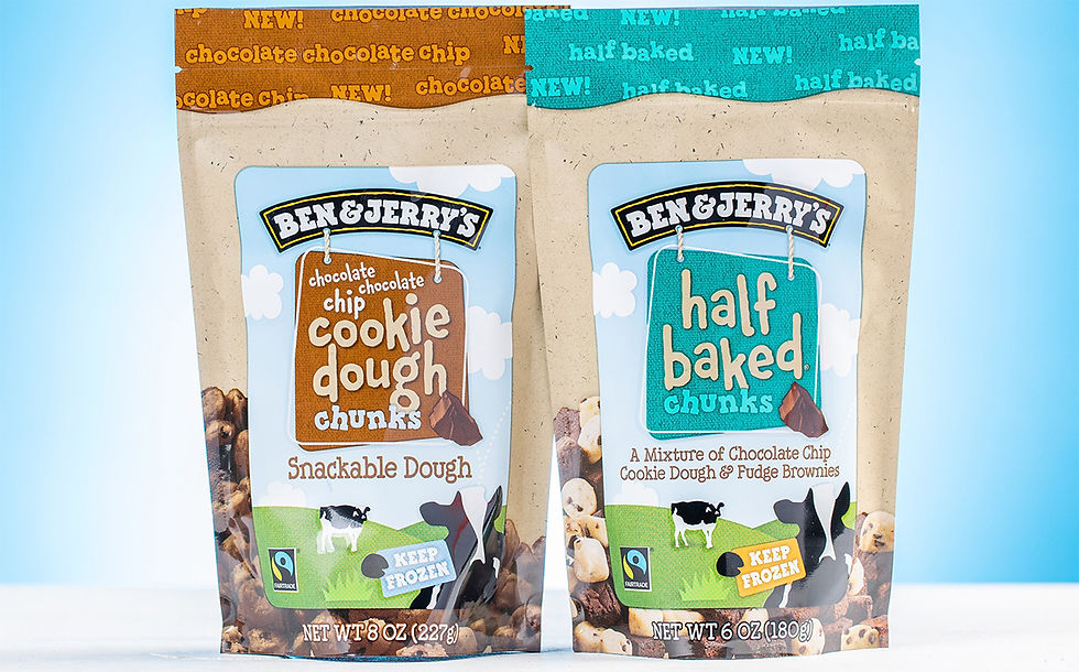 Ben & Jerry’s debuts additional Cookie Dough Chunks flavours