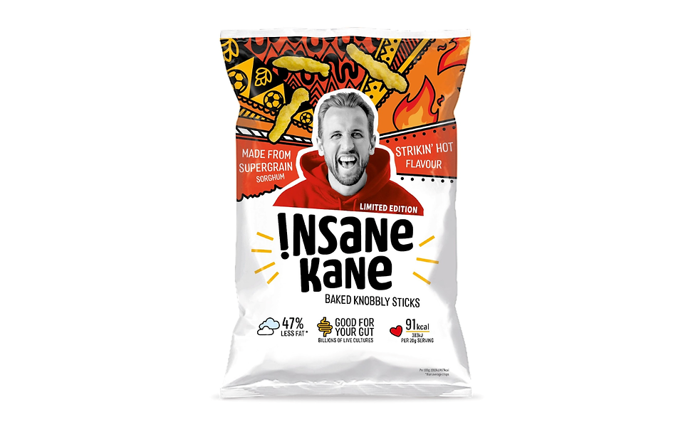 Insane Grain launches 'Insane Kane' sorghum-based crisps
