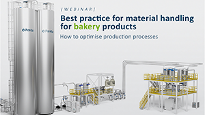 Best practice for material handling for bakery products