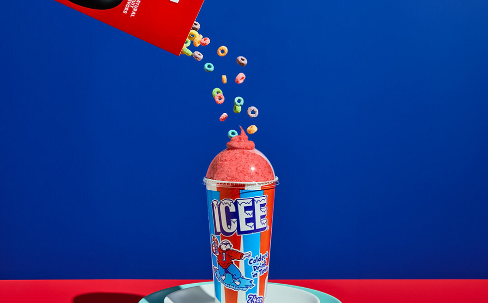 The Icee Company collaborates with Kellogg on new Froot Loops beverage