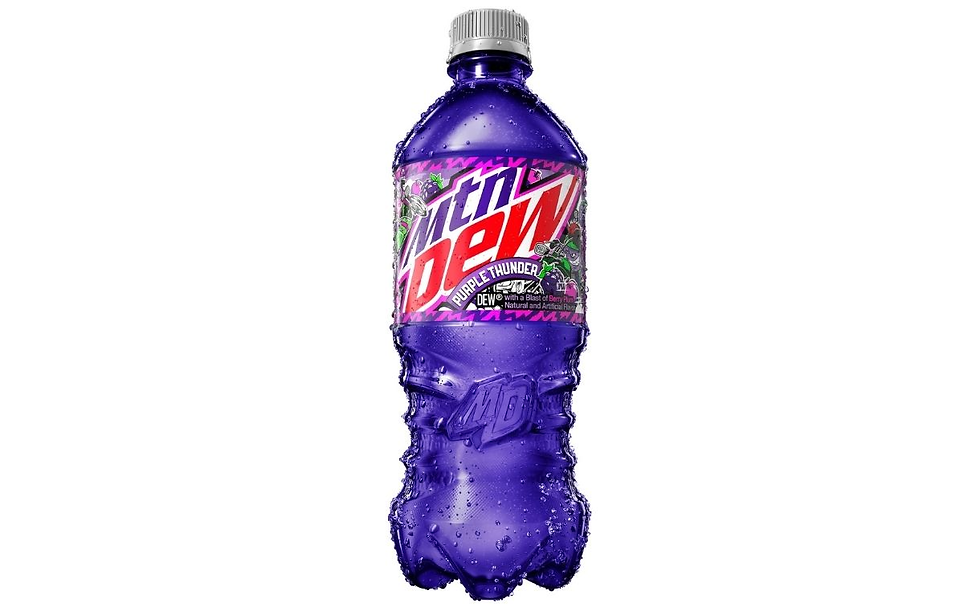 PepsiCo launches Mtn Dew Purple Thunder