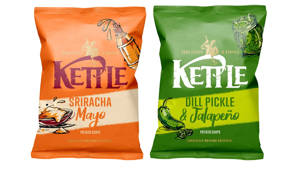 Kettle Chips launches two new street food-inspired crisps