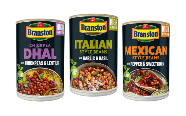 Branston releases three high-protein bean meals