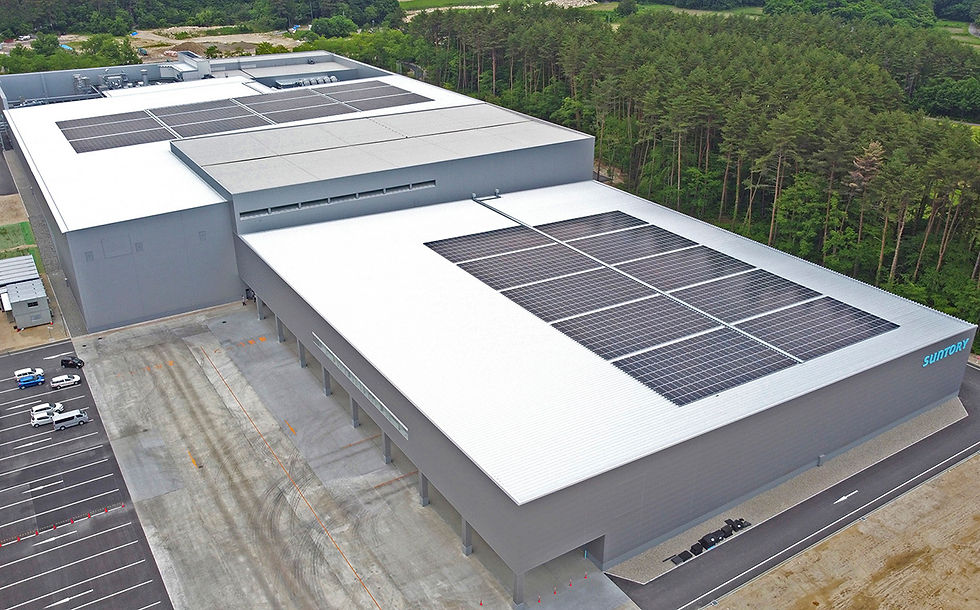 Suntory Group to source 100% renewable electricity by 2022