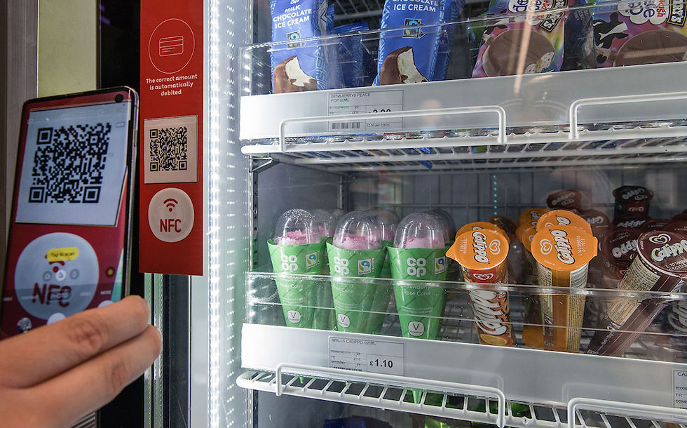 Unilever and Co-op launch smart ice cream vending machine in UK