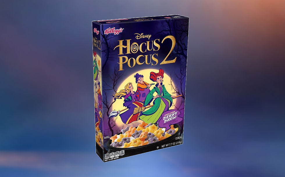 Kellogg's and Disney partner for Hocus Pocus 2-themed cereal