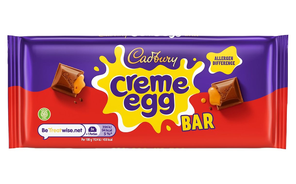 Cadbury launches Creme Egg chocolate bar in the UK