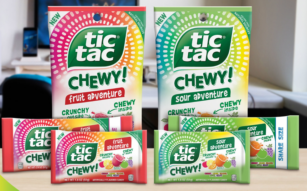 Ferrero debuts Tic Tac Chewy at Sweets & Snacks Expo