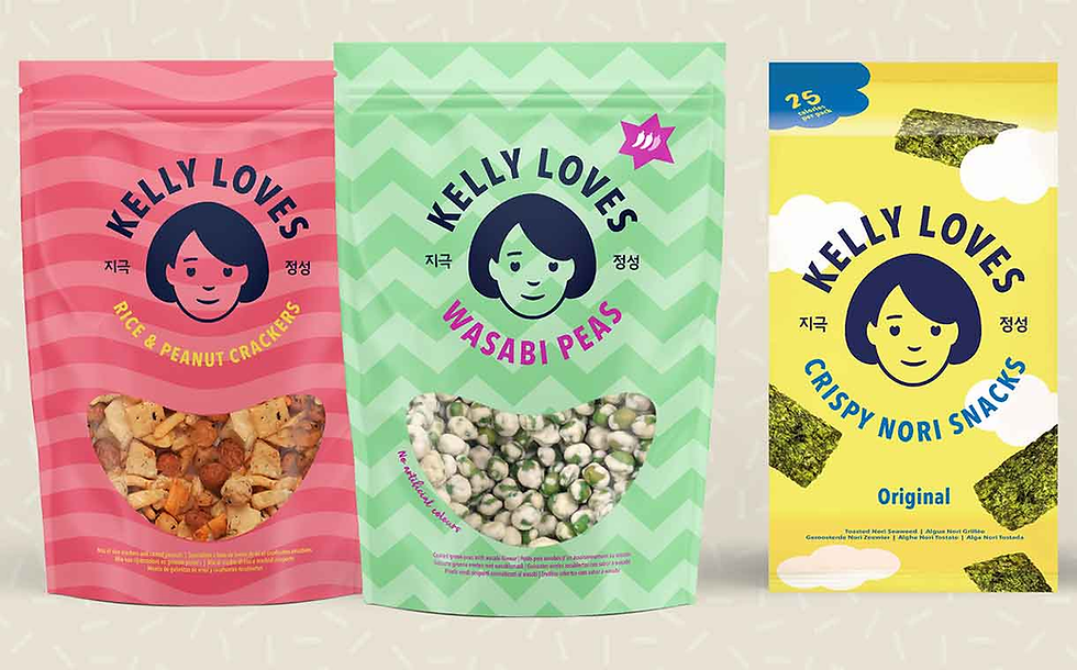 Asian food brand Kelly Loves launches snack range in Europe