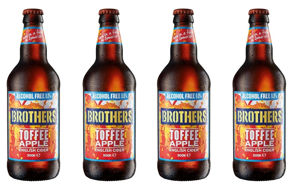 Brothers Cider unveils Toffee Apple Alcohol Free