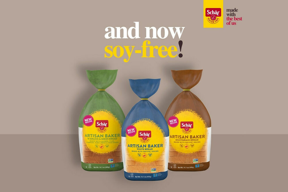 Schär introduces soy-free bread range