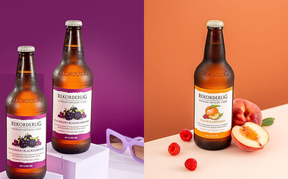 Rekorderlig expands portfolio with two new fruit ciders
