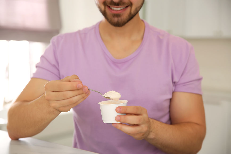 Yogurt for men: a slow but powerful trend