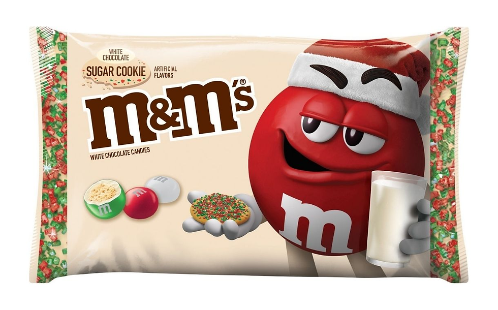 Mars debuts limited-edition sugar cookie-flavoured M&M's
