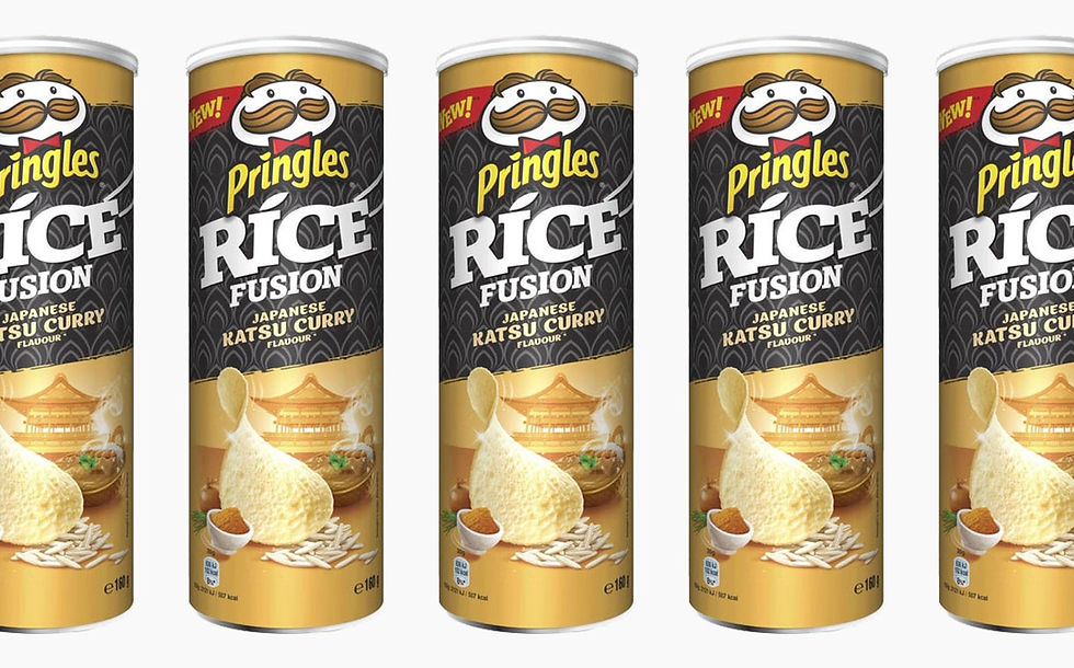 Pringles releases katsu curry-flavoured rice fusions product