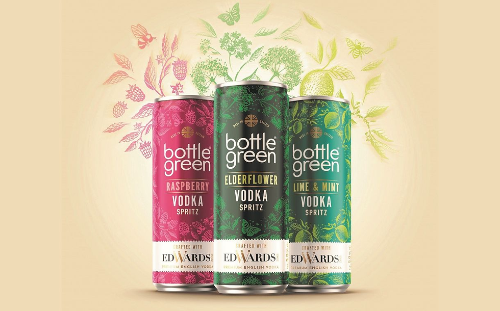 Bottlegreen partners with vodka distiller Edwards 1902 on RTD launch