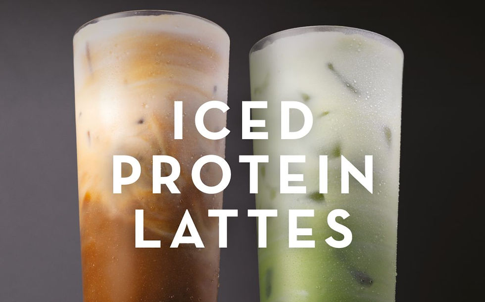 Caffè Nero and MyProtein launch high-protein iced matcha and latte